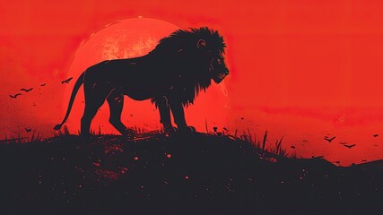 Wall Mural - Lion