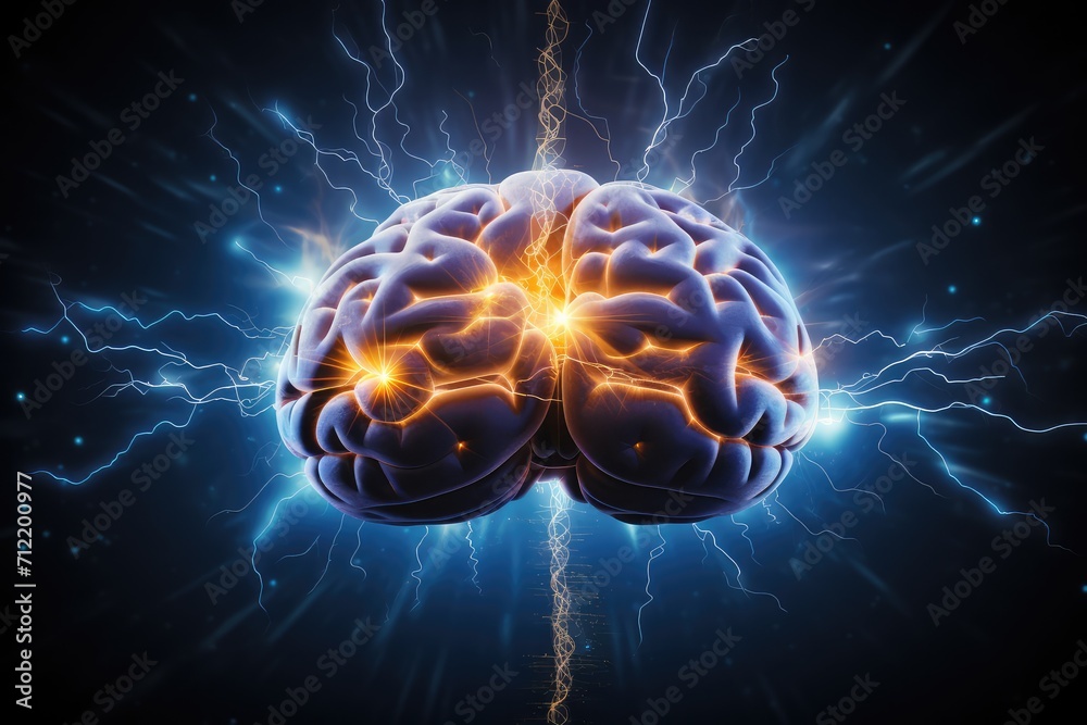 Neurological diagram depicts various brain diseases such as Alzheimer's ...