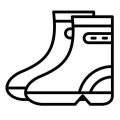 Sticker - Rainboot Icon