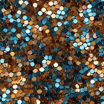 Abstract seamless pattern with sequins texture