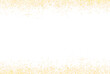 © Mas Water - luxury gold glitter sparkle light powder confetti frame round border