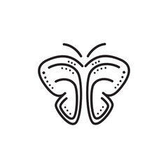 Wall Mural - beauty butterfly icon logo design vector