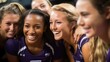 © nilanka - Women's volleyball team celebrating close up. Generative ai