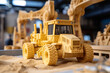 Exploring mobile 3D printing construction vehicles capable of on-site building printing