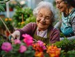 © AKKA - Harvesting Joy: Elderly Friends and Their Garden