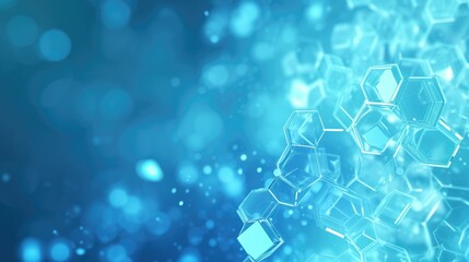 abstract geometrical medical light blue neutral dimensional background for complex medical data stor