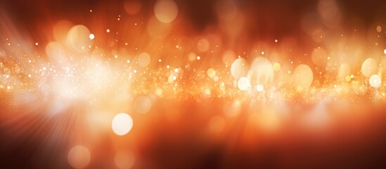 Poster - Abstract background with shimmering blur spotlights.
