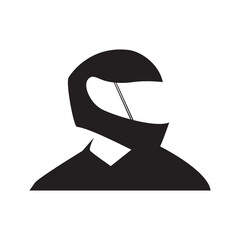 men helmet raider icon logo vector