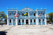 Town hall of Canavieiras, Bahia, Brazil, South America.
