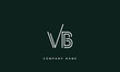 © grafic.ustani - VB, BV, V, B Abstract Letters Logo Monogram