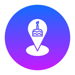 Sticker - Birthday Location Icon of Birthday iconset.