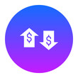 © Icons Studio - Increase and Decrease in Rate Icon of Business & Economy iconset.