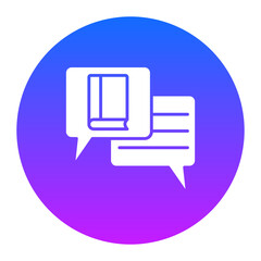 Sticker - Library Chat Icon of Library iconset.