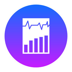 Wall Mural - Statistics Icon of Research and Science iconset.