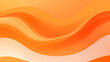 wavy abstract orange color background in orange and white lines