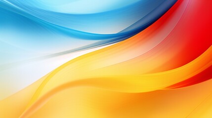 Abstract background in blue red yellow shades