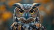 © Nico - Macro, close up photo owl in a forest