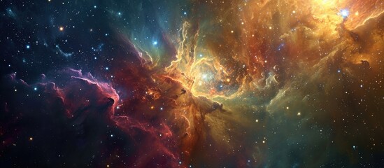 Wall Mural - celestial canvas - stellar wonders abound.