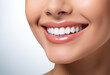 © Pakhnyushchyy - Perfect healthy teeth smile of a young woman. Teeth whitening. Dental care, stomatology concept.