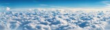 Fototapeta Niebo - Beautiful blue sky background with clouds. Heaven