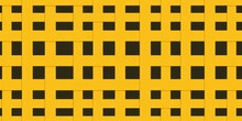 Mustard Minimalist Grid Pattern