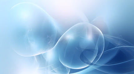 Fototapete - Abstract blue wallpaper presentstations powerpoint. background.