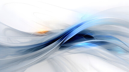 Fototapete - Abstract blue wallpaper presentstations powerpoint. background.