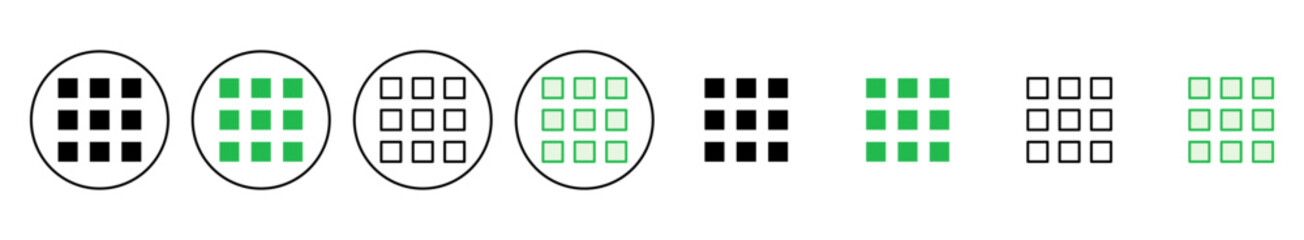 Menu Icon set. web menu icon. hamburger menu symbol