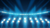 Fototapeta Pokój dzieciecy - bright stadium lights design