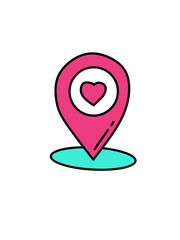 map pointer icon