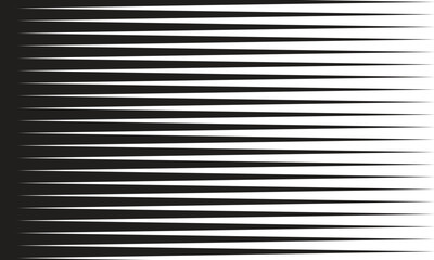 Poster - abstract seamless minimalistic horizontal corner line pattern.