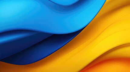 Wall Mural - a colorful background with a blue and yellow background