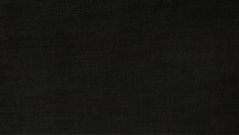 Black Jute Canvas Texture Background
