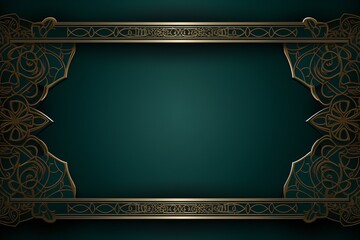 Wall Mural - green color card design with empty space for copy