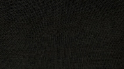 black jute canvas texture background