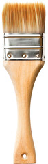 Poster - Paint brush isolated on transparent background. PNG