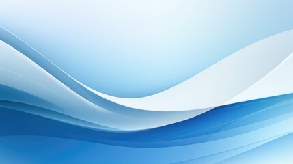 Wall Mural - abstract background blue and white overlap layer with copy space 001