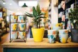 assorted plant pots on sale in the homeware section