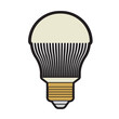 illustration of a led light bulb
