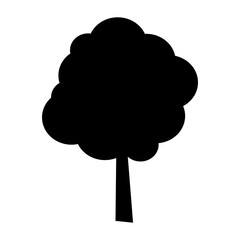 Poster - Tree icon vector. Nature illustration sign. green symbol.