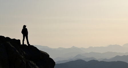woman enjoying the view