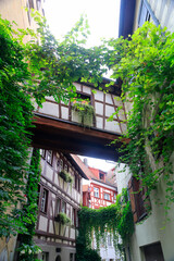 Wall Mural - The historical old town of Meersburg at the lake constance, baden-wuerttemberg in germany, europe