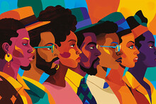 Black History Month Illustration