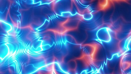 Leinwandbilder - Colorful Seamless Fluid Art Abstract Background. animation. 4k looping footage
