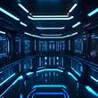 Sci-Fi Space Station: Take the space theme to the next level with a sci-fi space station design. 