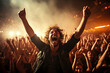© AI_images - Rock concert crowd