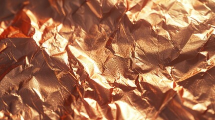 Poster - A detailed close-up shot of a piece of foil. This versatile image can be used in various contexts