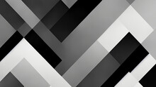 Wallpaper In Black, White And Shades Of Gray With A Geometric Abstract 4K Texture