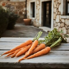 Wall Mural - bunch of carrots