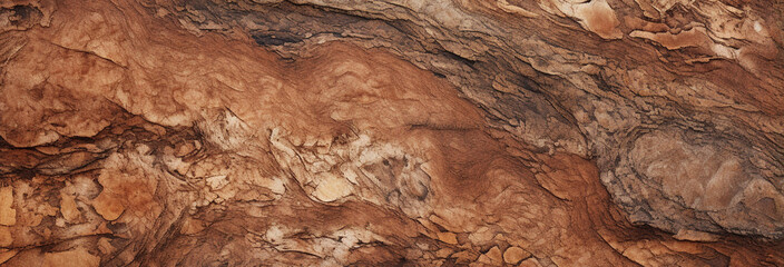 Sticker - aerial view of the beautiful canyon, brown background